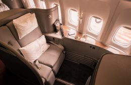 Cathay Pacific First Class 10
