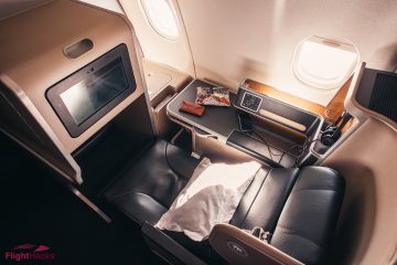 Qantas A330-200 Business Class Review 17
