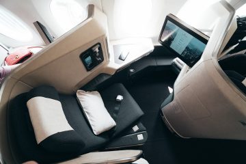 Cathay Pacific A350 Business Class Review - Hong Kong to Perth 3