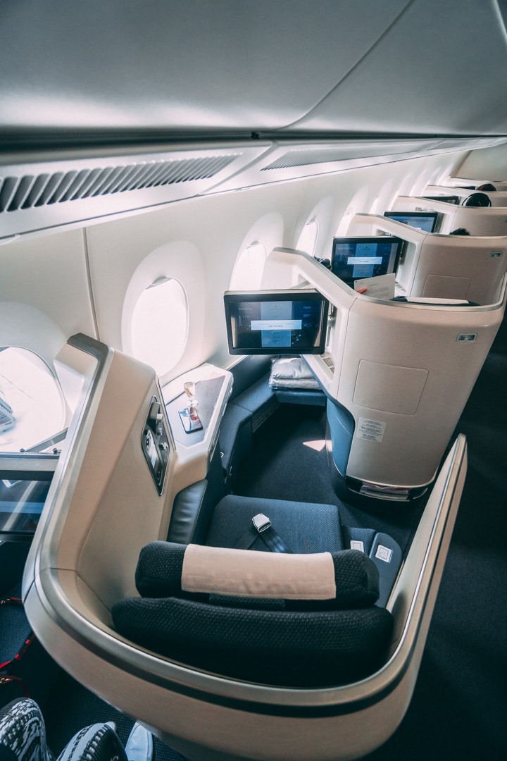 Cathay Pacific A350 Business Class Review - Hong Kong to Perth 21
