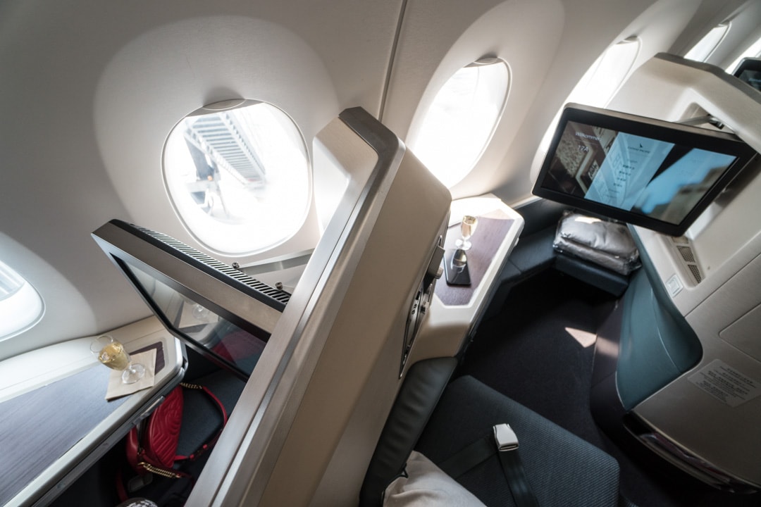 Cathay Pacific A350 Business Class Review - Hong Kong to Perth 10