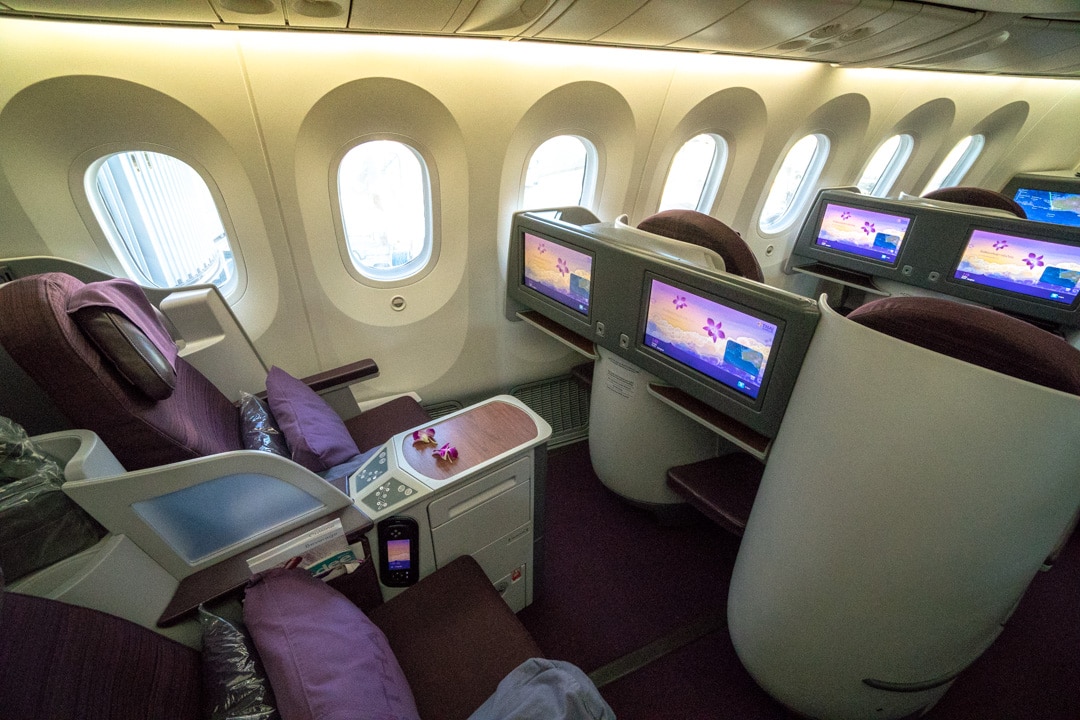 Thai Airways 787 Business Class 4