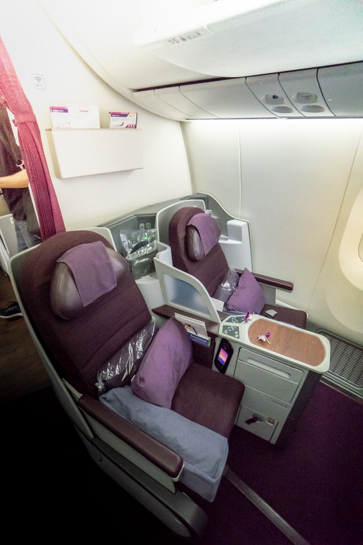 Thai Airways 787 Business Class 2