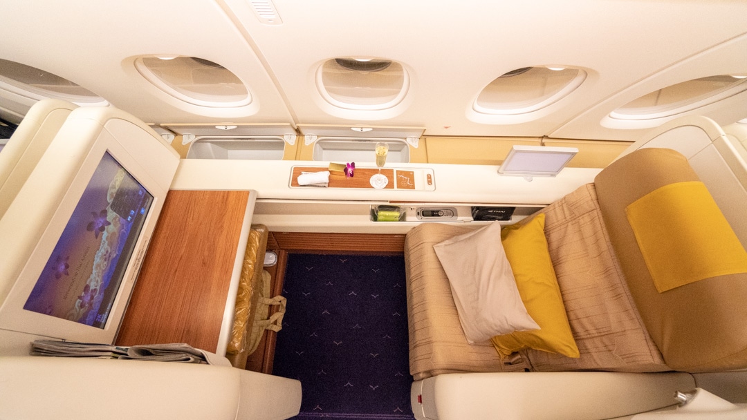 Thai Airways A380 First Class Review (Bangkok to Paris) 1