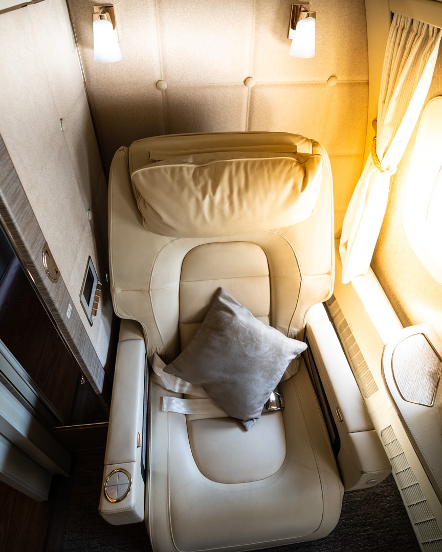 Emirates New 777 First Class Suites Review 17