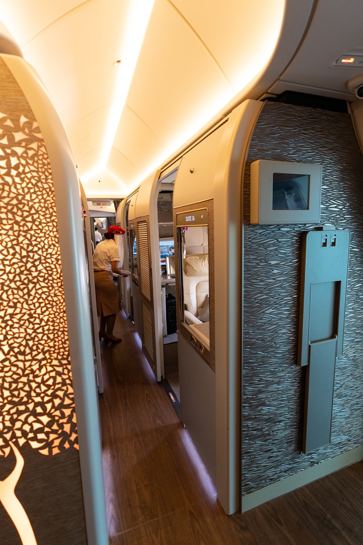 Emirates New 777 First Class Suites Review 10
