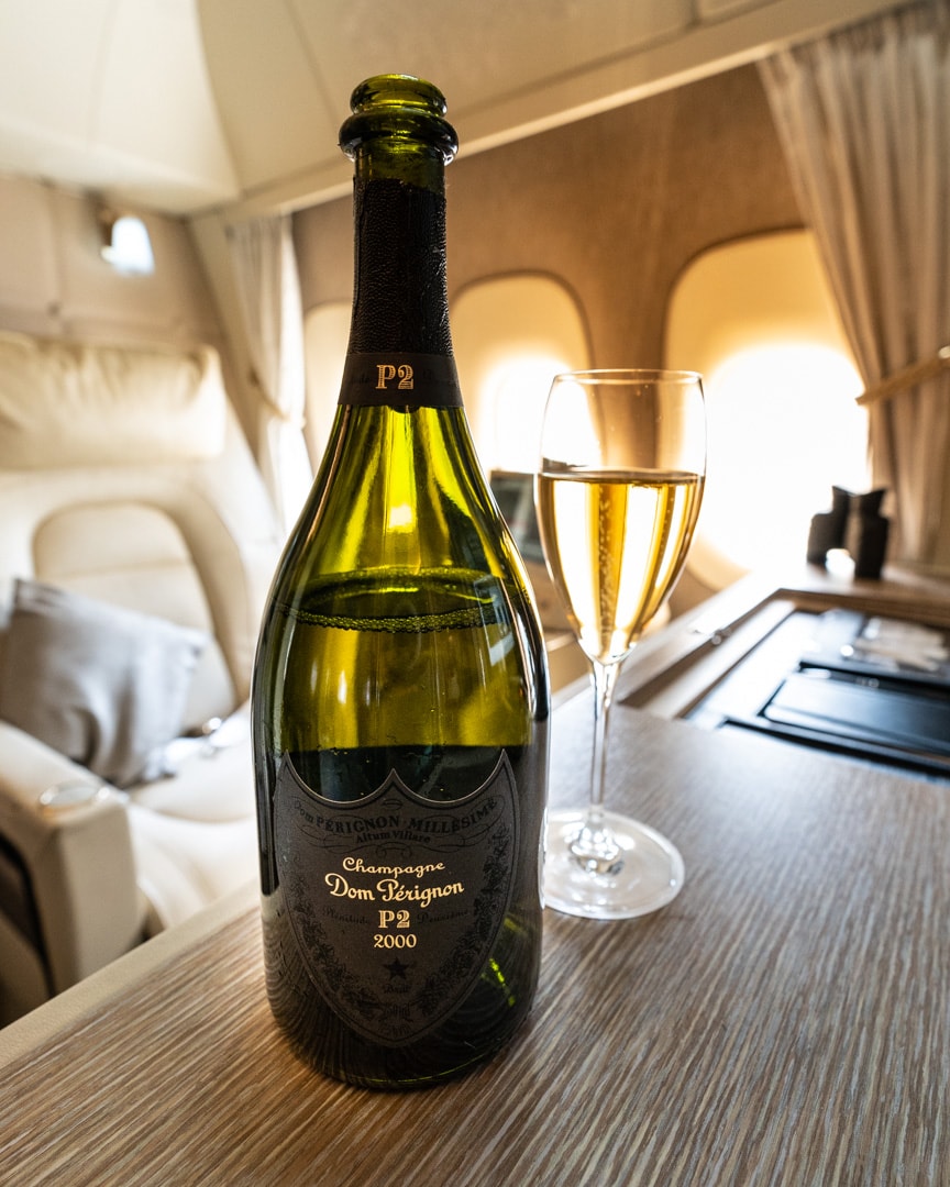 Emirates New 777 First Class Suites Review 36