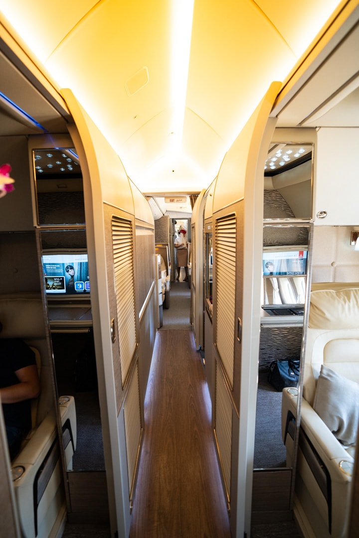 Emirates New 777 First Class Suites Review 8