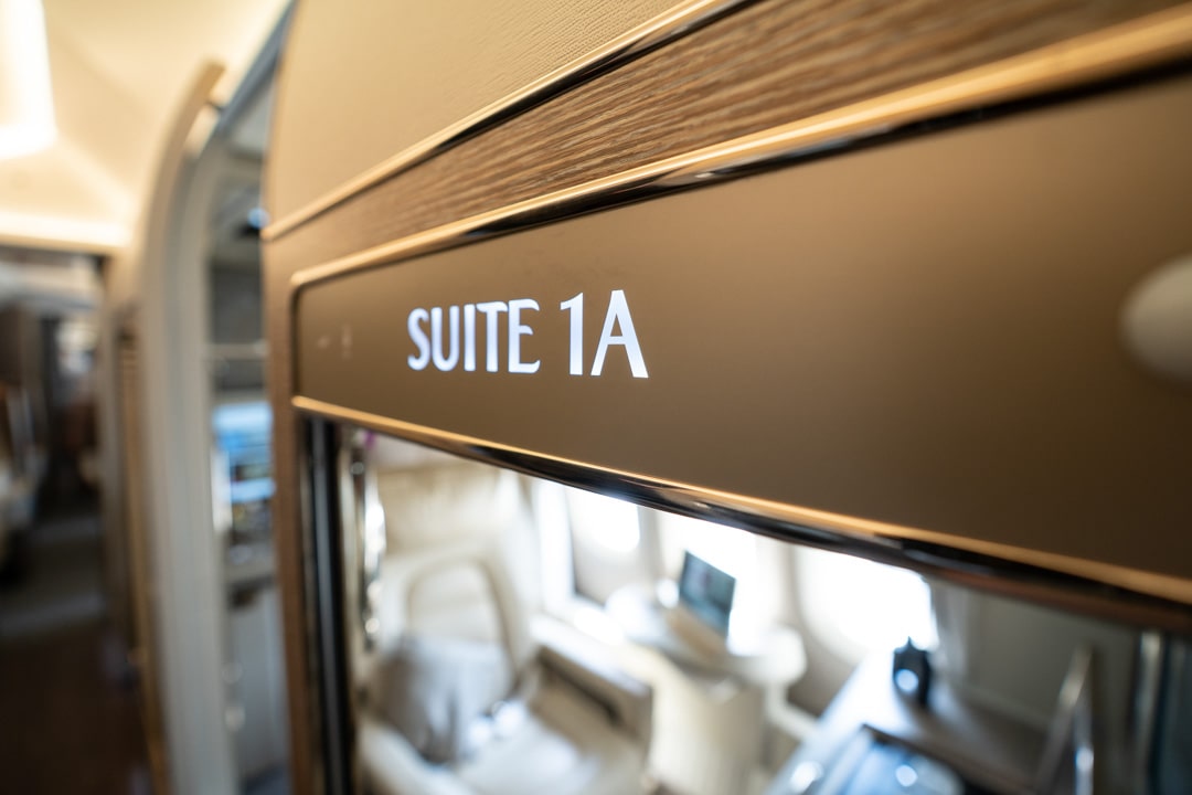 Emirates New 777 First Class Suites Review 12