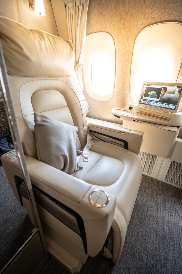Emirates New 777 First Class Suites Review 9