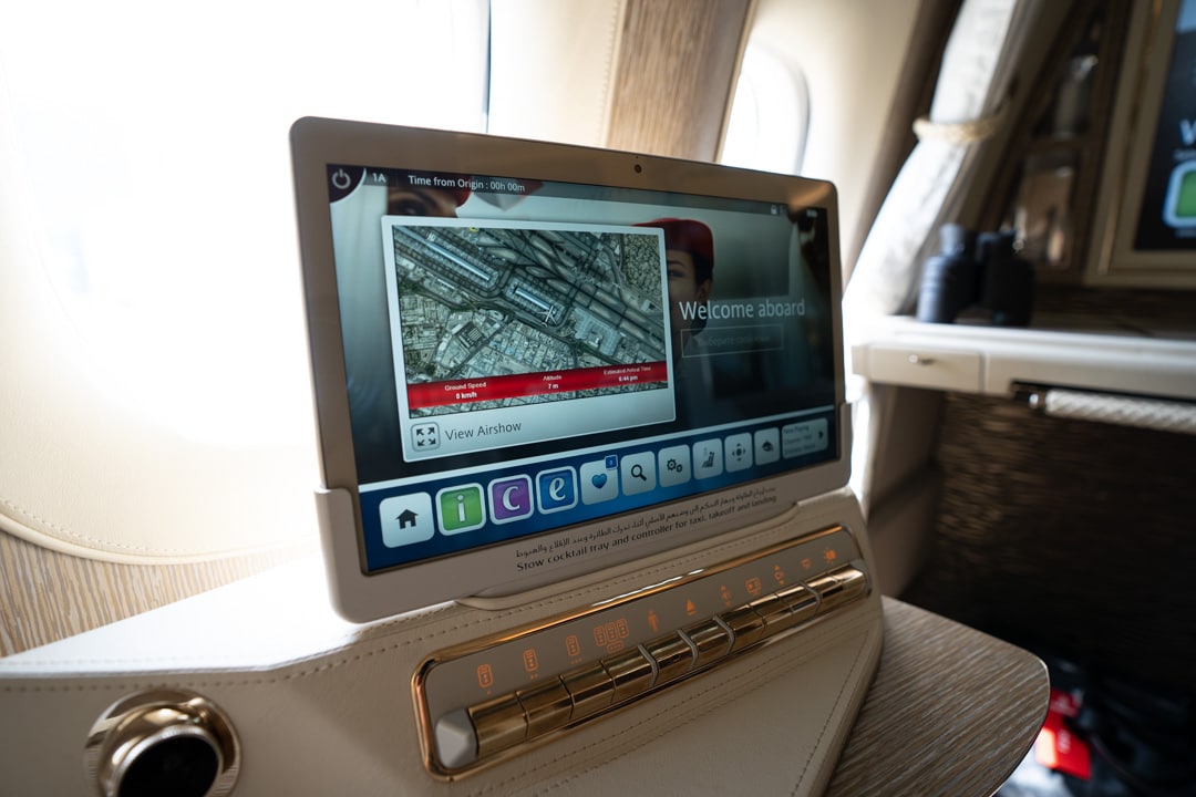 Emirates New 777 First Class Suites Review 21