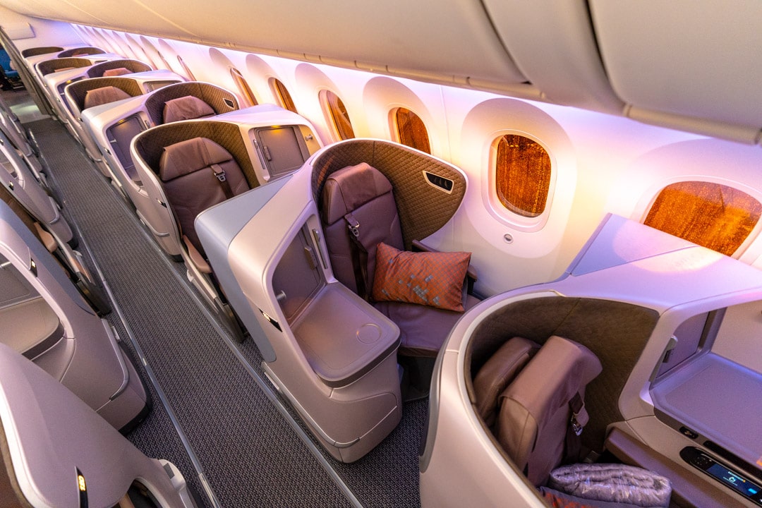 Singapore Airlines 787-10 Business Class Review 2