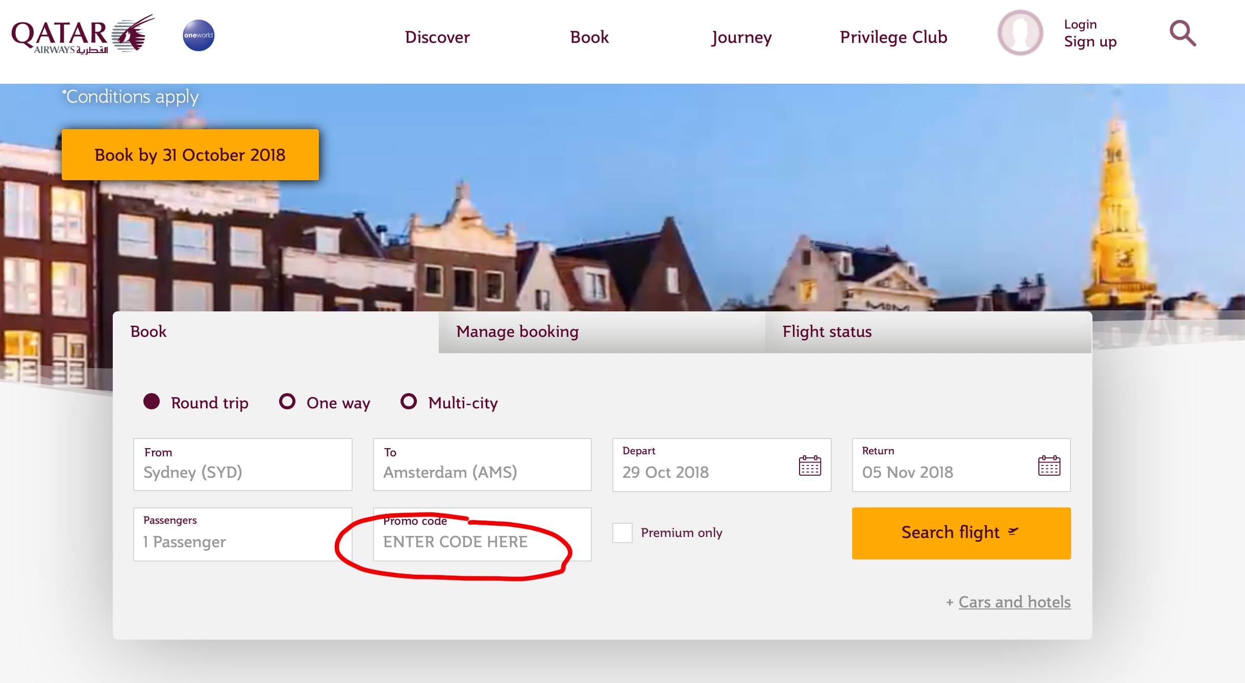 Qatar Airways 12% Discount When Paying With PayPal 4