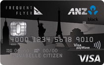 ANZ frequent flyer black credit card