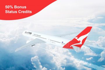 Earn 50% Bonus Qantas Status Credits 12