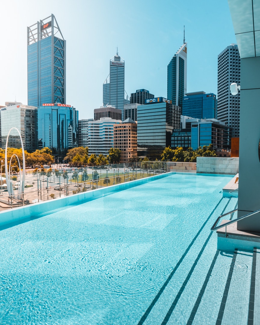 Ritz Carlton Perth swimming pool