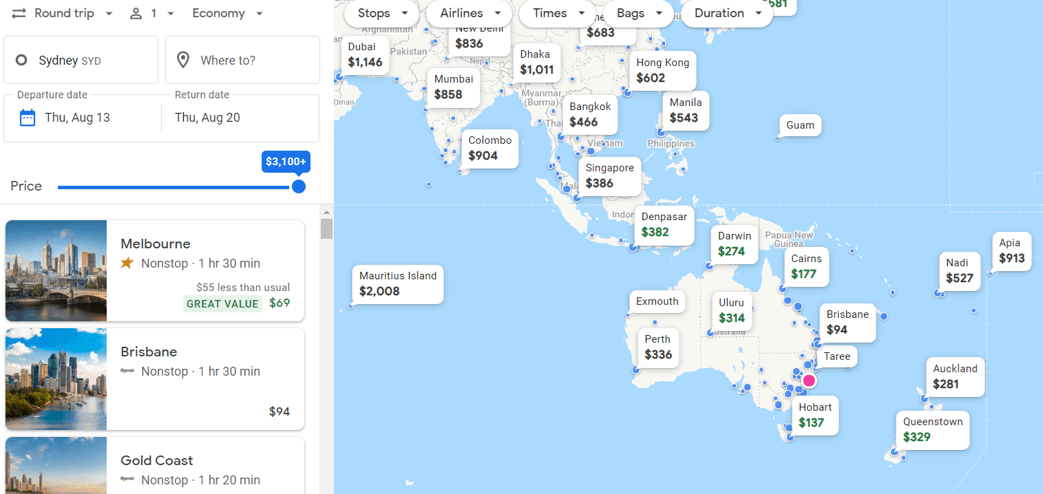 How To Use Google Flights To Find Cheap Flights In 2020 7